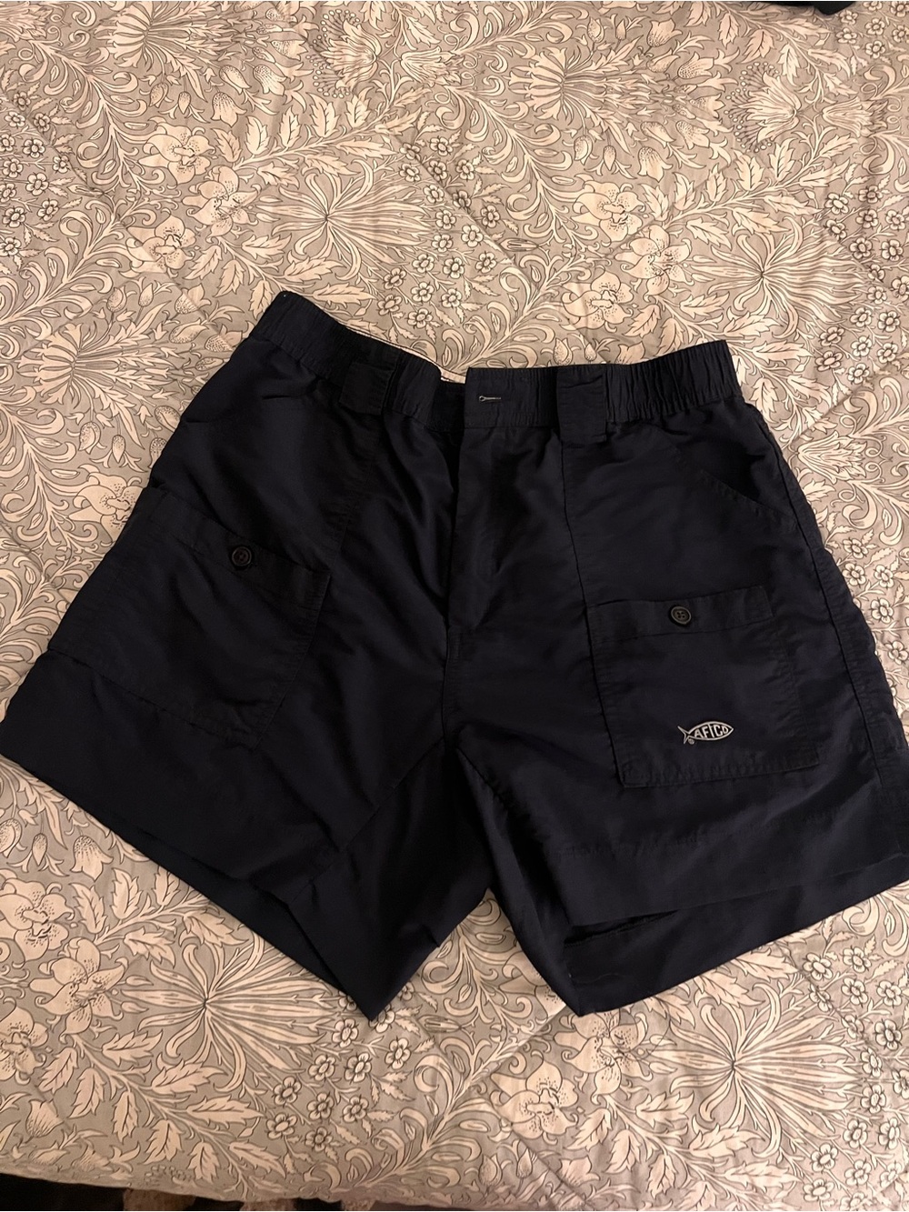 AFTCO Navy Tactical Cargo Shorts